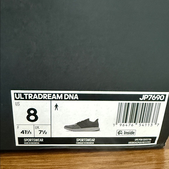 Adidas Ultradream DNA Black Sneakers SIZE 8 Men’s - Picture 9 of 9